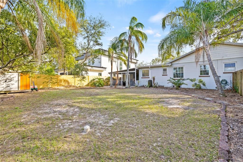 Yard Large enough for a Pool.