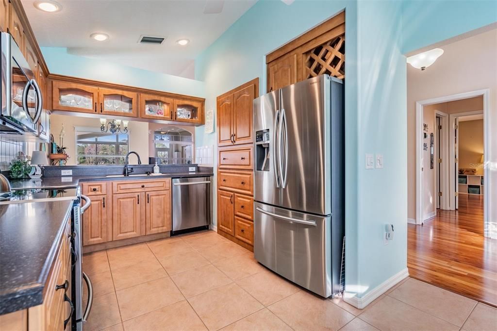 Custom built-ins, like the drawers and cabinets, are a huge plus