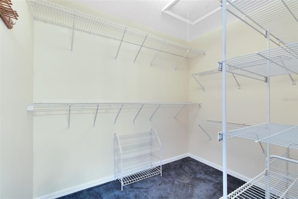 Primary Walk-In Closet