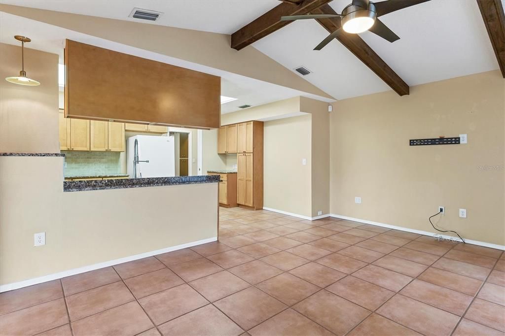 Kitchen-family room