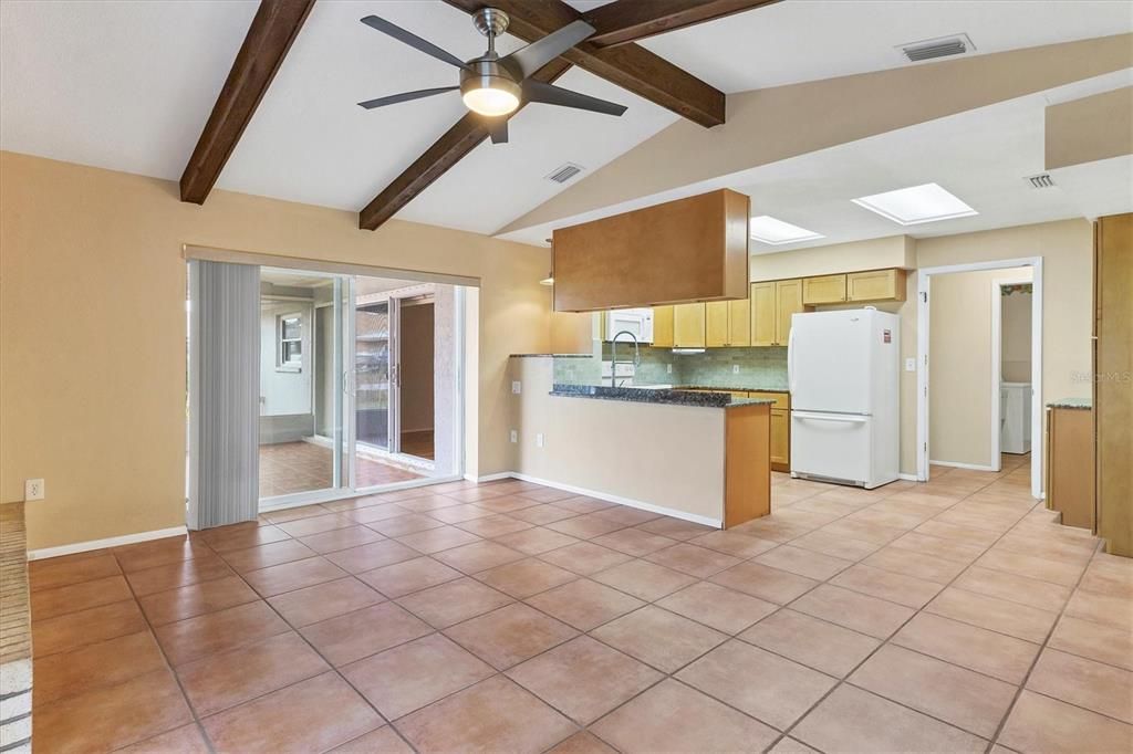 Kitchen-family room