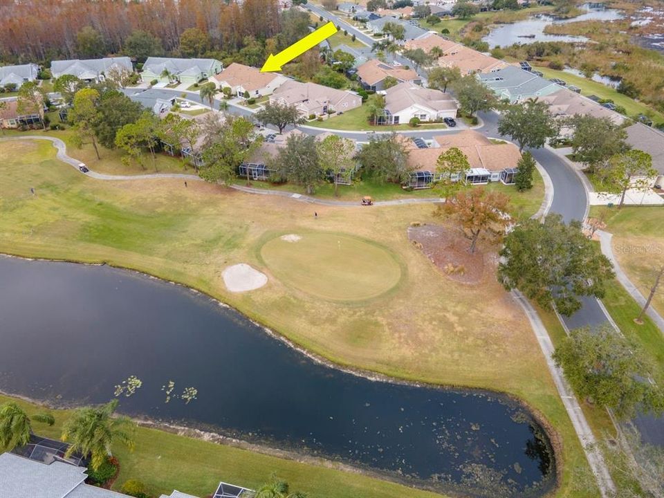 Aerial House - Hole #14