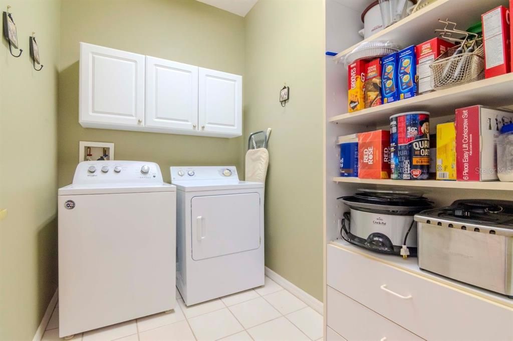 Spacious Laundry room