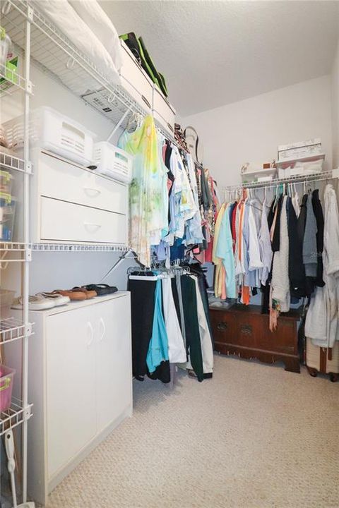 Very large walk-in closet