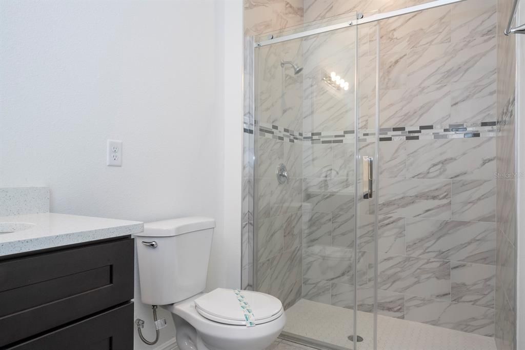 Model home - Shower Door is not included - It is an upgrade