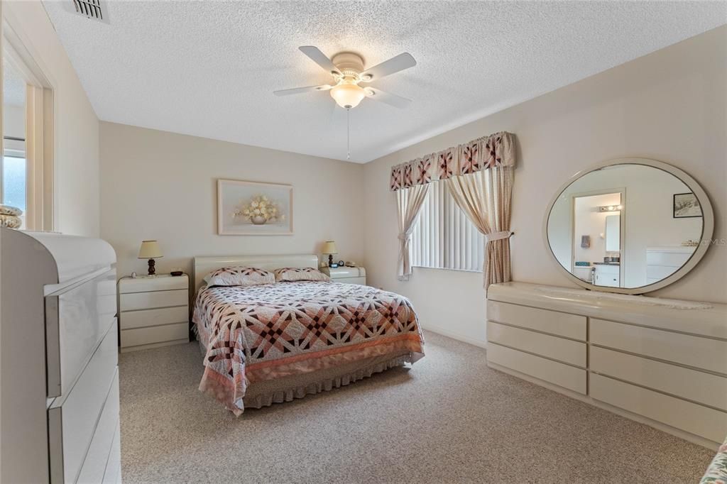 Primary Bedroom with walk in closet