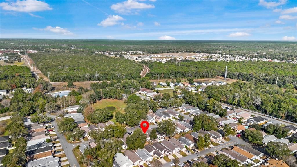 Aerial of Neighborhood