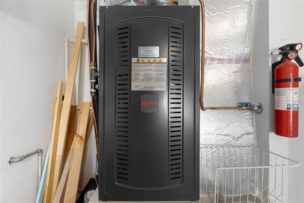 New Trane Gas Furnace