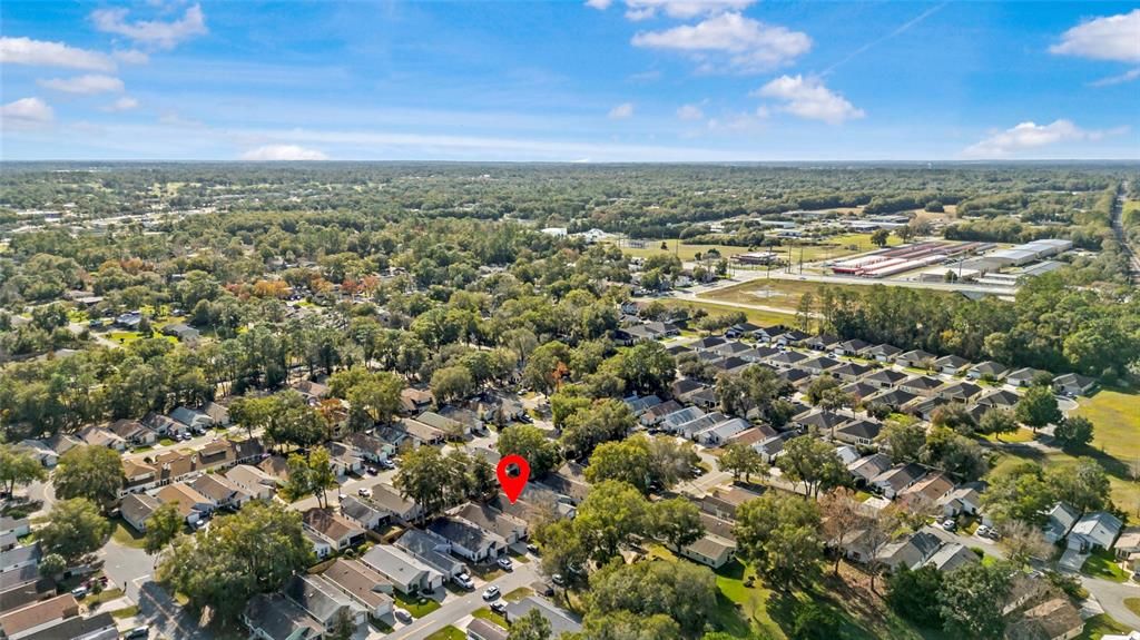 Aerial of Neighborhood