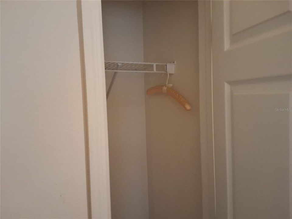 Coat/utility closet by front door