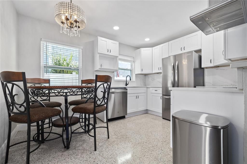 Renovated kitchen