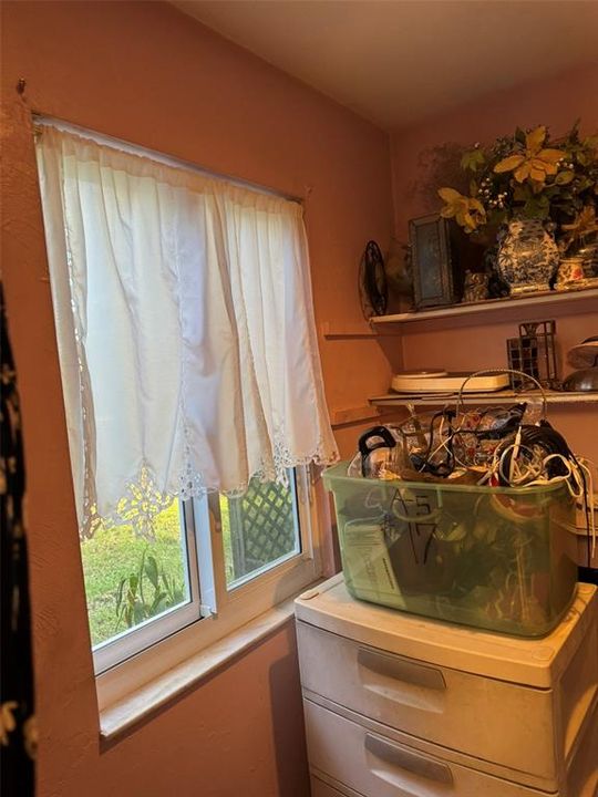 Laundry Room window