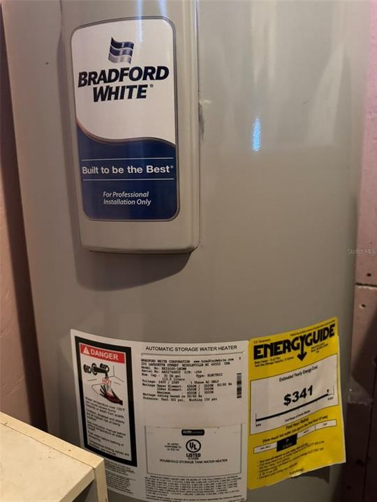 New water heater