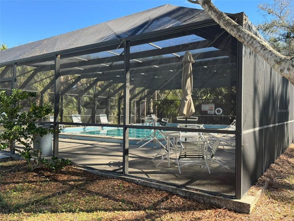 Screened in Pool