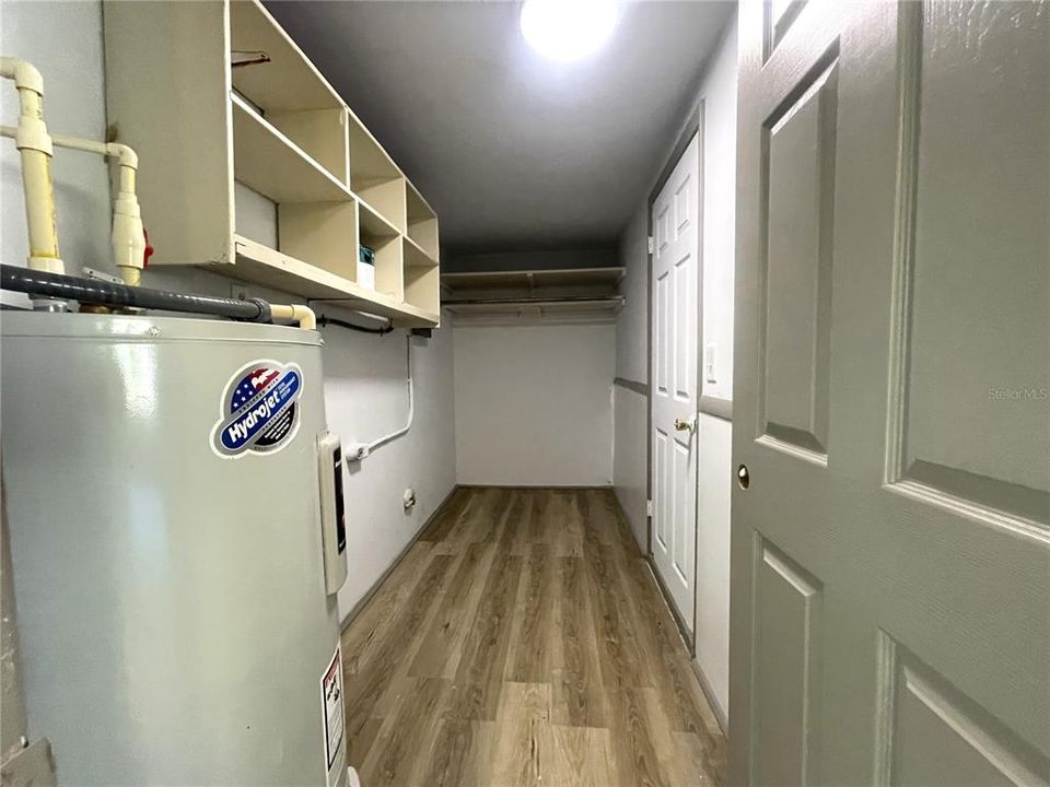 Laundry/Utility room 6' by 12'