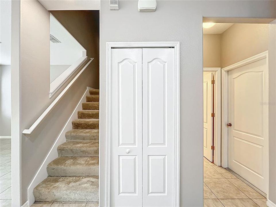 Looking toward the pantry and garage.