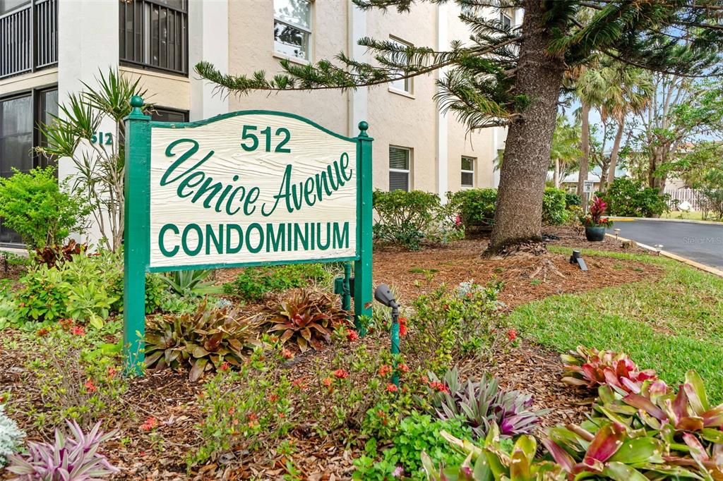 View of downtown from Venice Ave Condominium - facing Southeast.