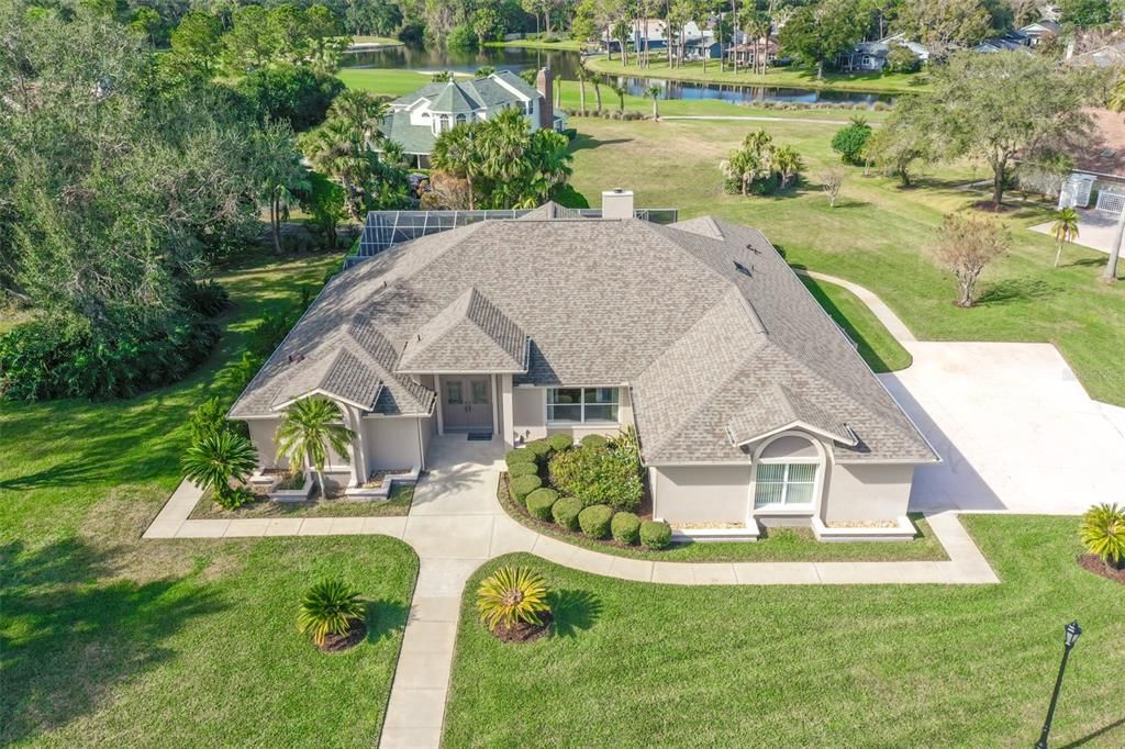 Aerial View of Front of Home