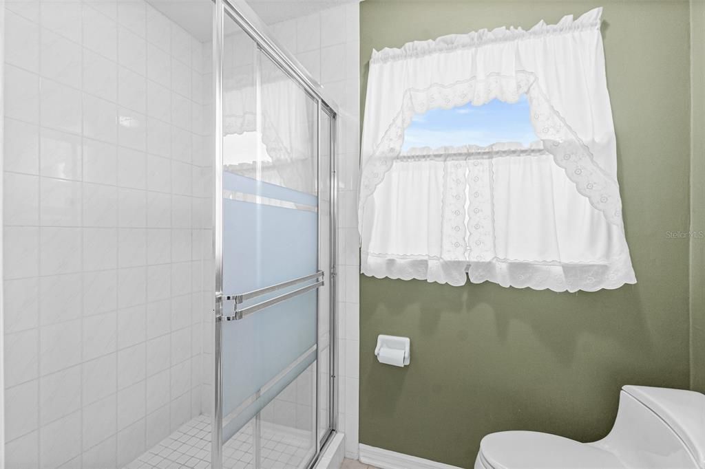 Separate Commode Room w/Walk-in Shower