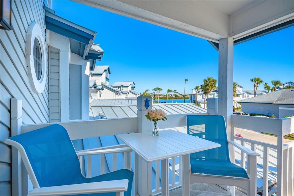 View of Intracoastal Waterway from front porch.