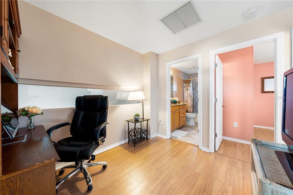 Office/den/flex-space, with full bathroom, and two bedrooms. (upstairs)