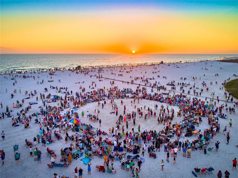 Siesta Key drum circle