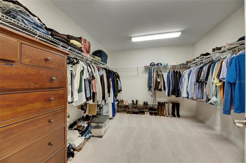 Primary Walk-in Closet