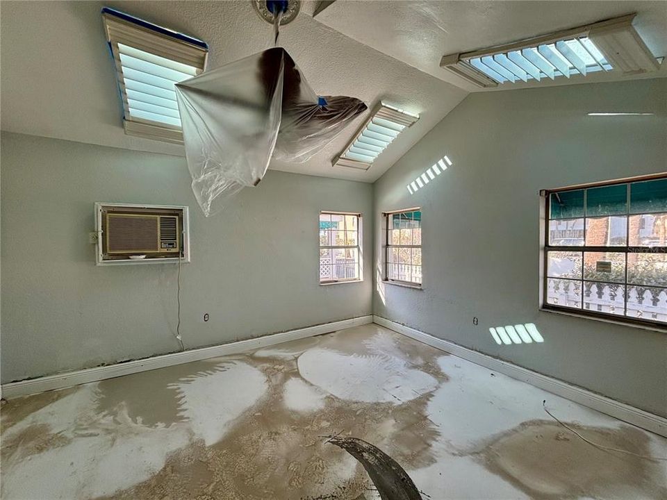 Unit 6 - Living Room with Skylights