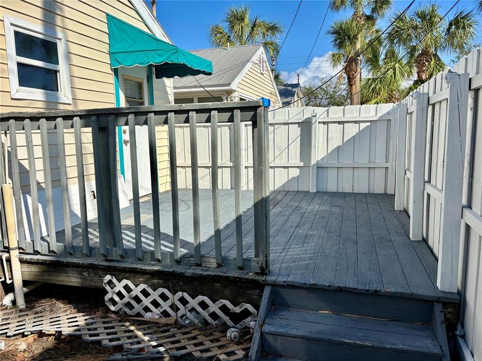 Unit 4 - Fenced Back Deck