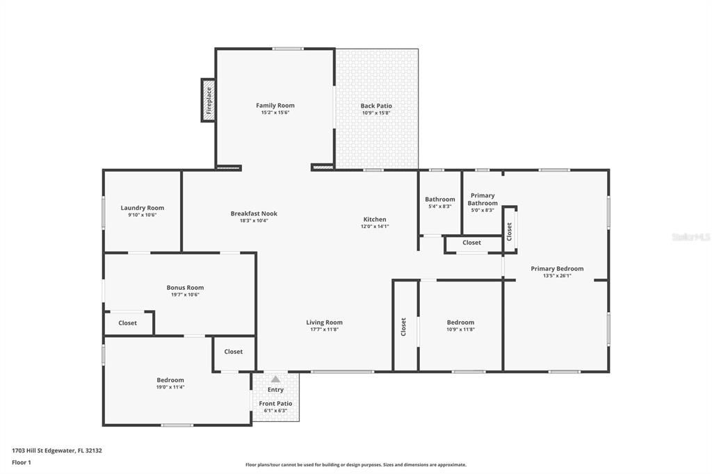 На продажу: $289,900 (3 спален, 2 ванн, 2125 Квадратных фут)