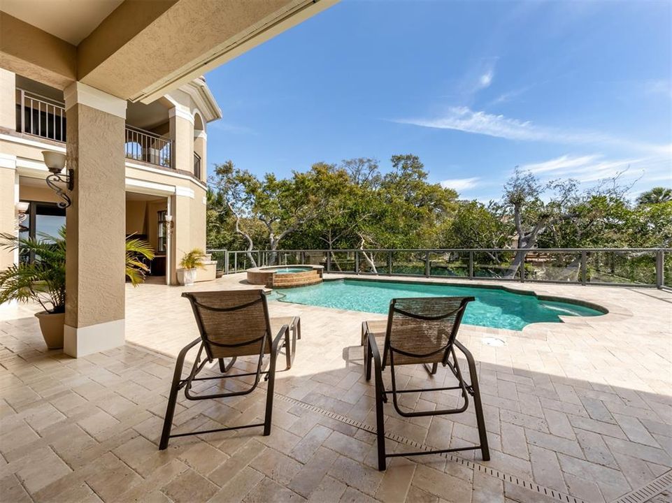 Sunning deck at pool