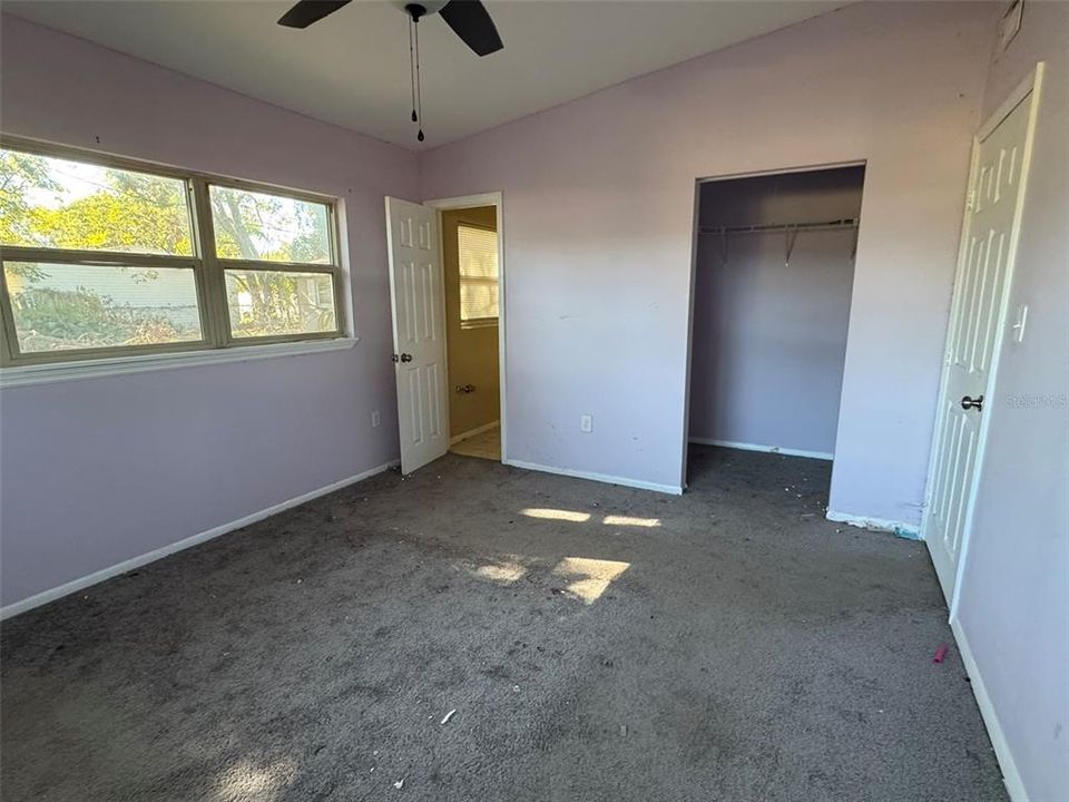 primary bedroom with en-suite access to bath