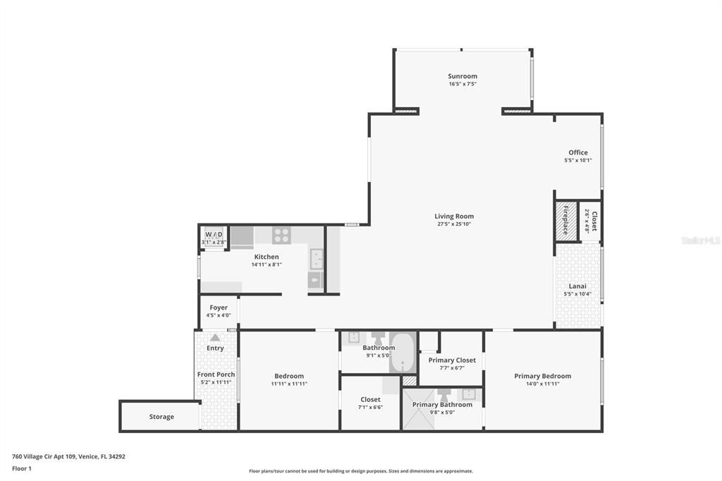 For Sale: $325,000 (2 beds, 2 baths, 1607 Square Feet)