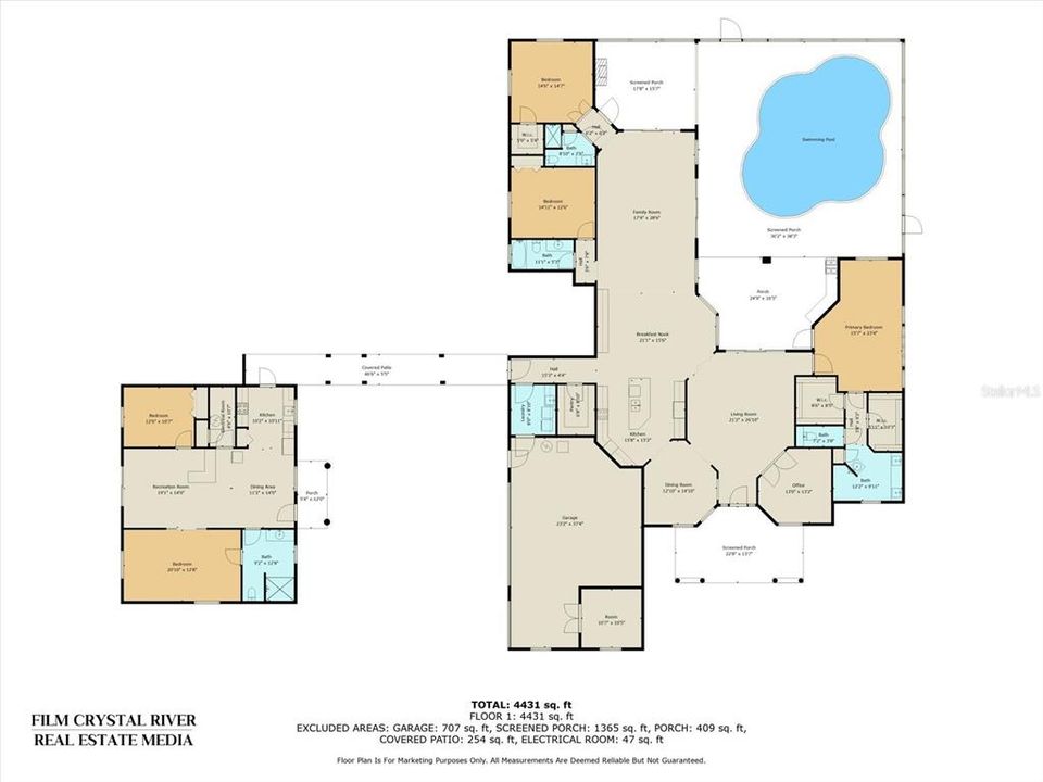 En Venta: $1,350,000 (6 camas, 4 baños, 4959 Pies cuadrados)