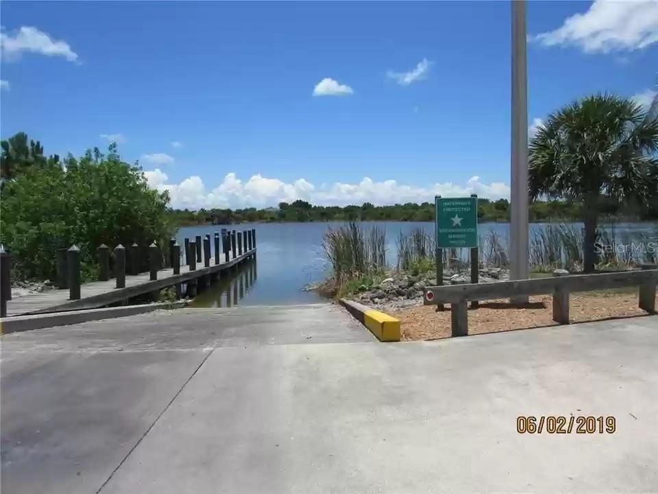 Public boat launch