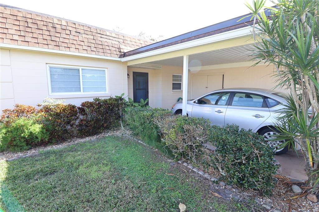 Front Door/ Carport