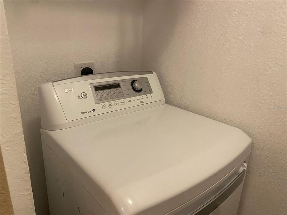 Washer to the left and dryer to the right