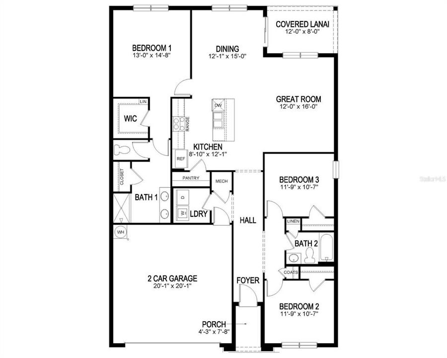 For Sale: $349,990 (3 beds, 2 baths, 1672 Square Feet)