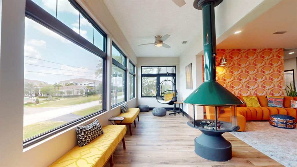 Upstairs Sunroom