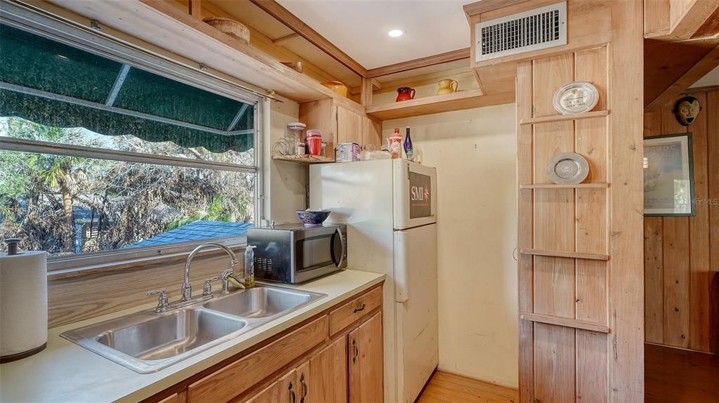 Guest kitchen above garage