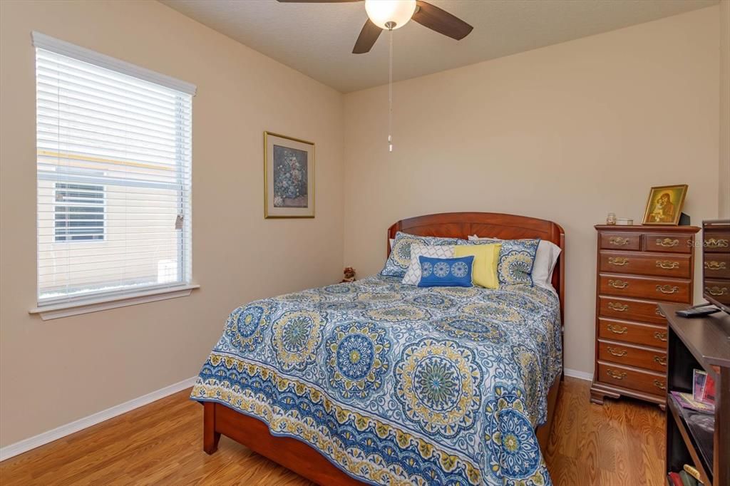 Bedroom 3 features laminate wood