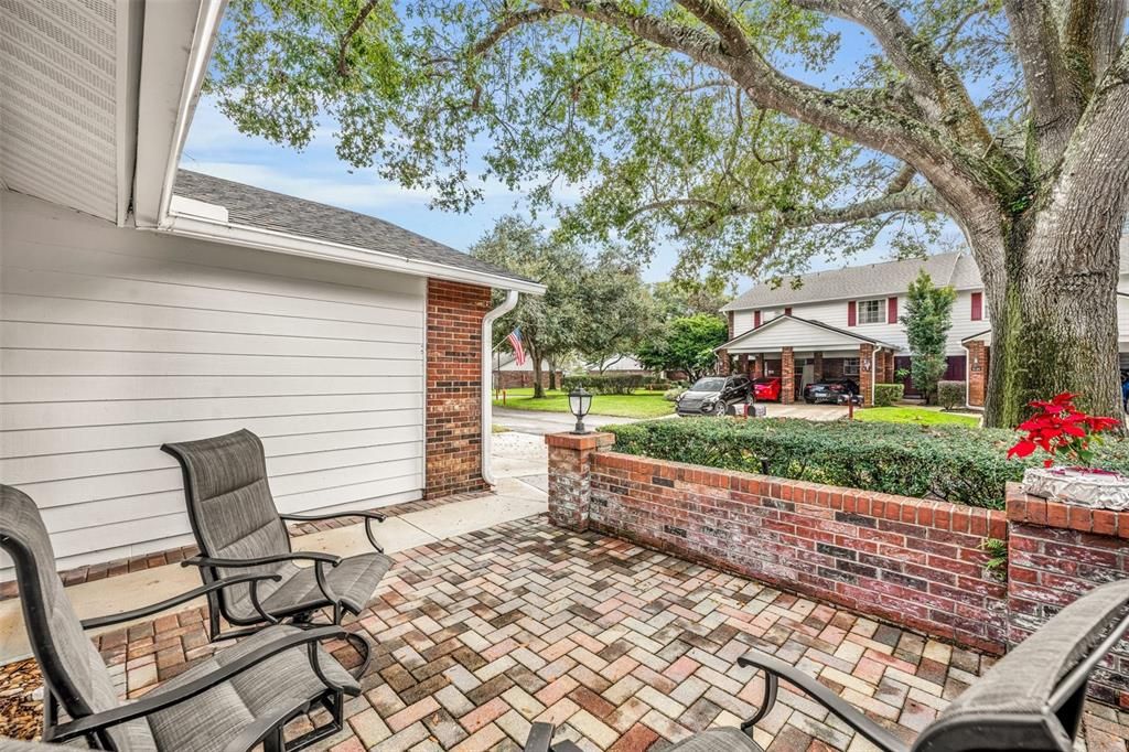 FRONT PATIO AREA