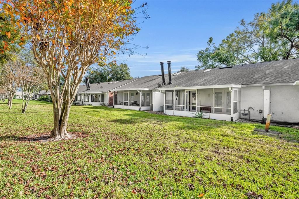 FENCED YARD IN REAR-COMMON AREA