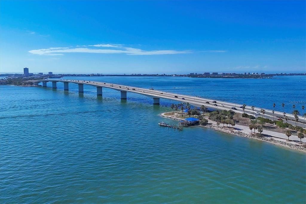 John Ringling Bridge to St. Armonds Circle and Lido Key beach