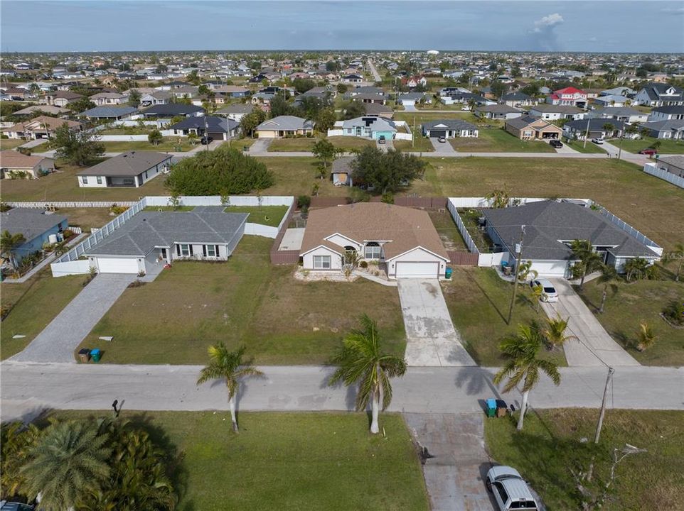 Quiet NW Cape Coral neighborhood