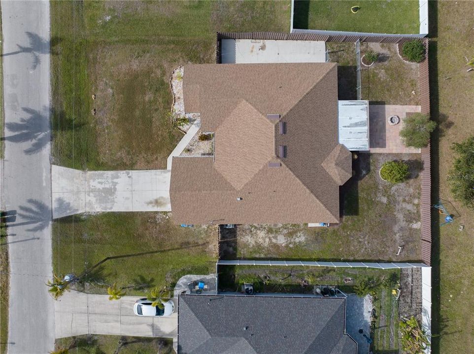 Drone / aerial view - new roof in 2021