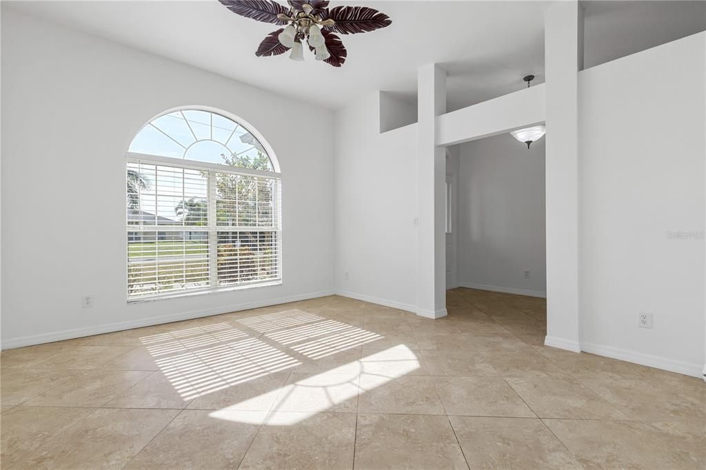 Formal Dining Room with plenty of light