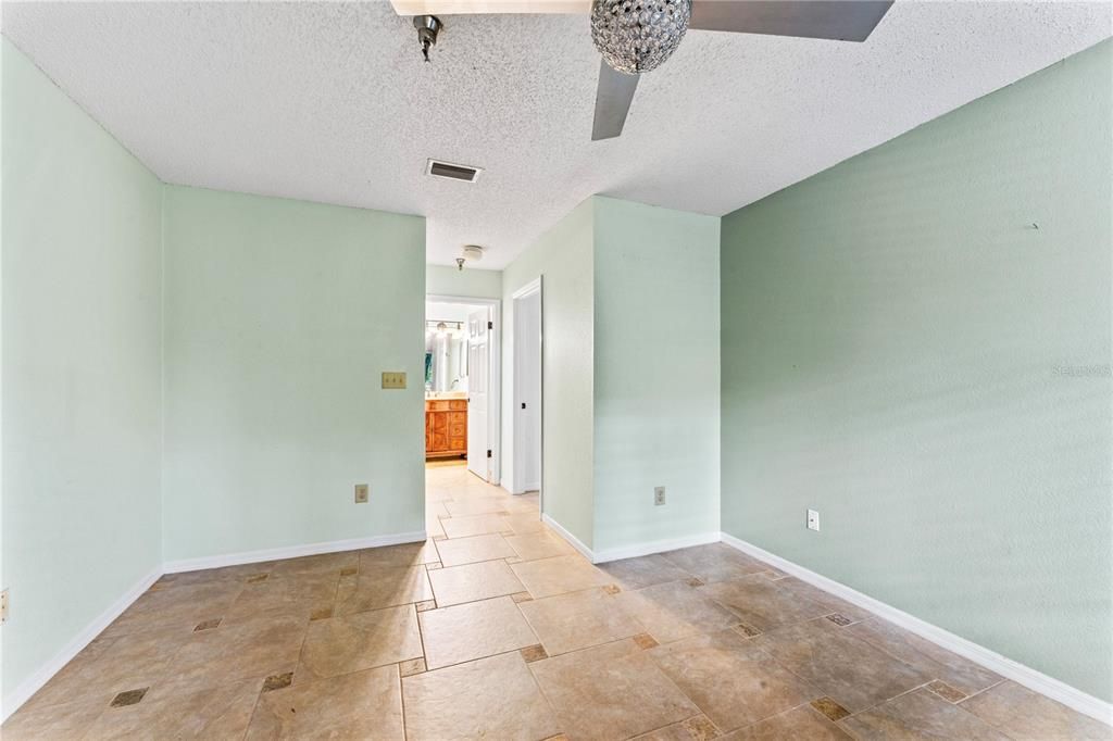 Primary Bedroom leading to bathroom