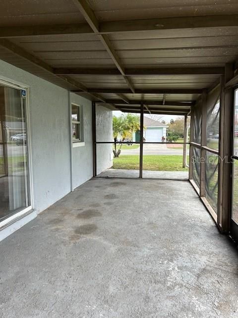 screened patio