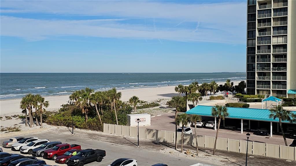 View to the left (Sunset).MASTER and BED 2 have Gulf and Intercoastal views.